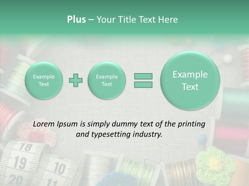 Setting Wooden Gold PowerPoint Template