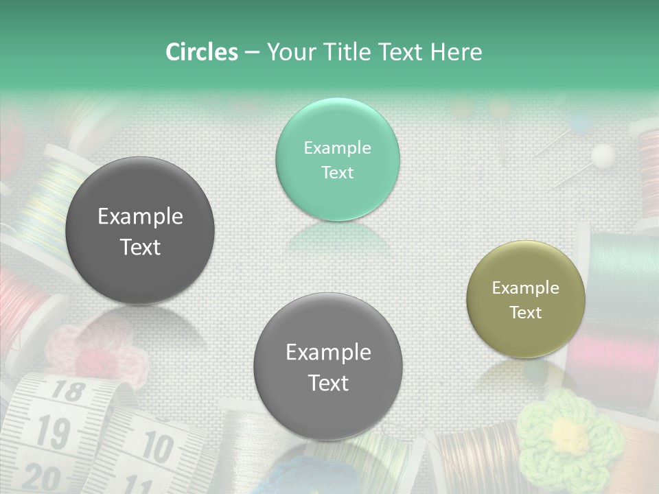 Setting Wooden Gold PowerPoint Template