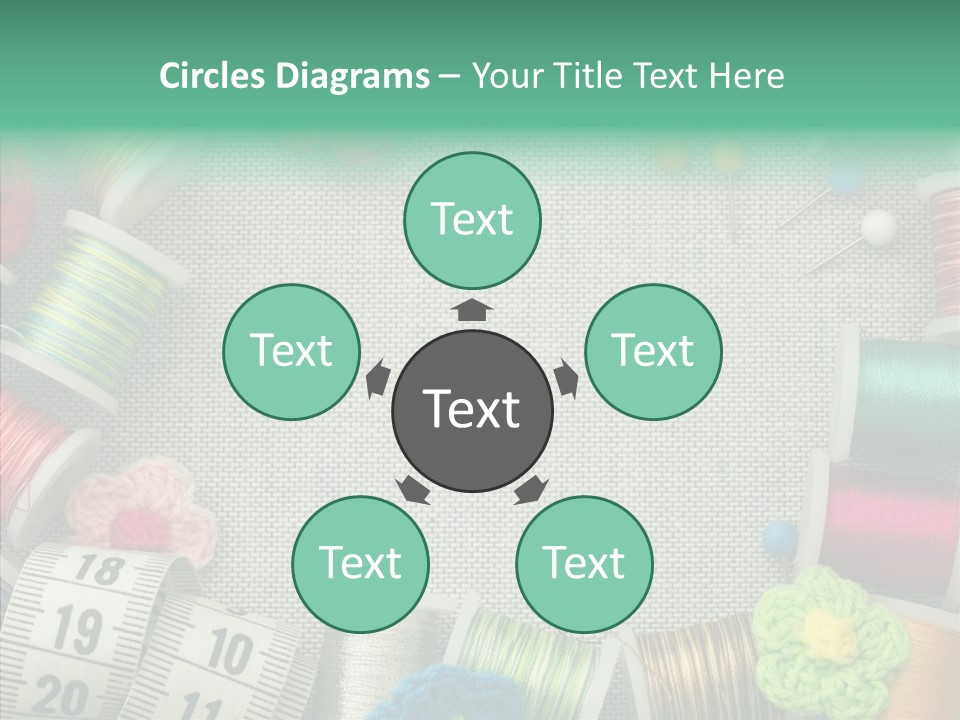 Setting Wooden Gold PowerPoint Template