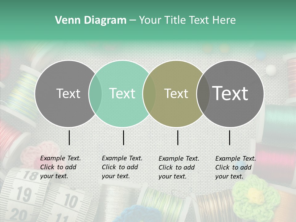 Setting Wooden Gold PowerPoint Template