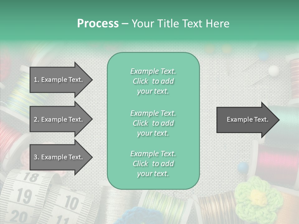 Setting Wooden Gold PowerPoint Template