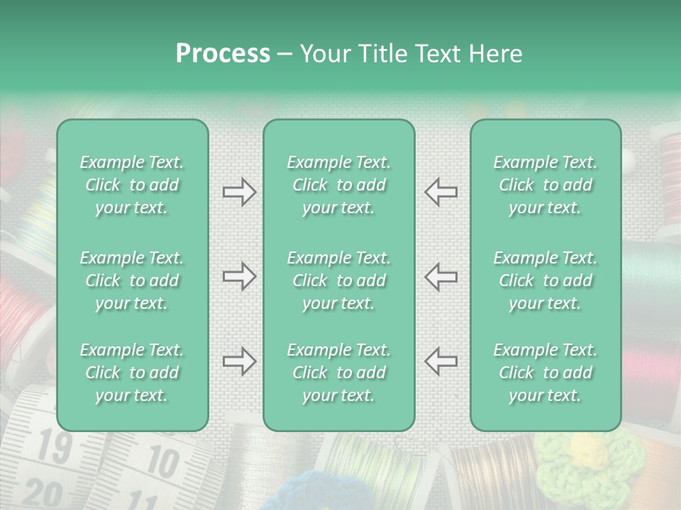 Setting Wooden Gold PowerPoint Template