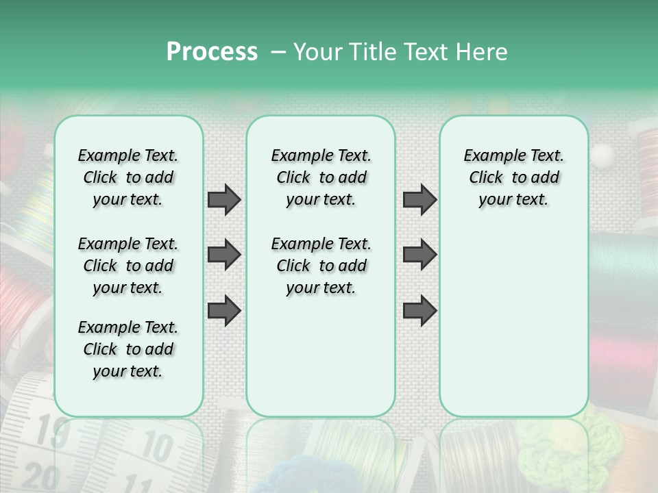 Setting Wooden Gold PowerPoint Template