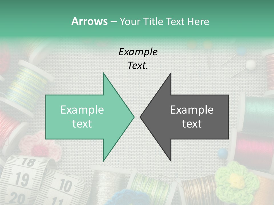 Setting Wooden Gold PowerPoint Template