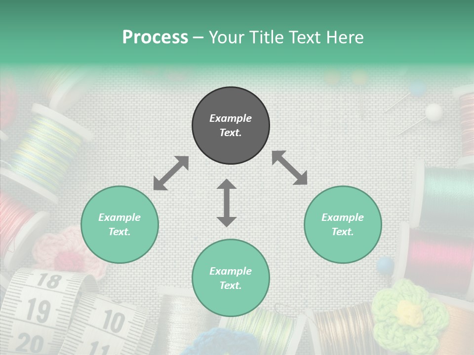 Setting Wooden Gold PowerPoint Template