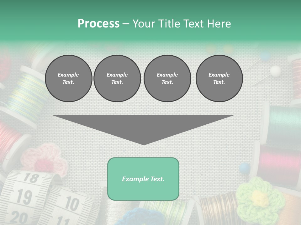 Setting Wooden Gold PowerPoint Template