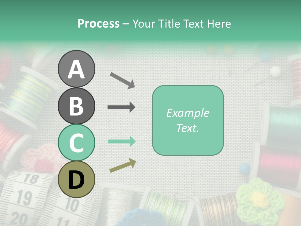 Setting Wooden Gold PowerPoint Template