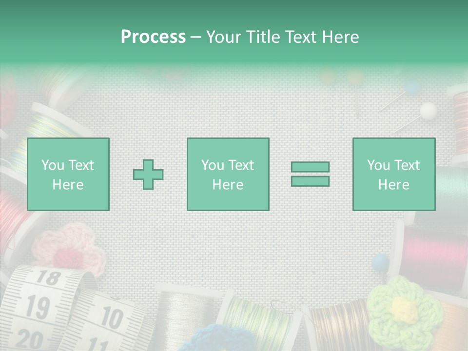 Setting Wooden Gold PowerPoint Template