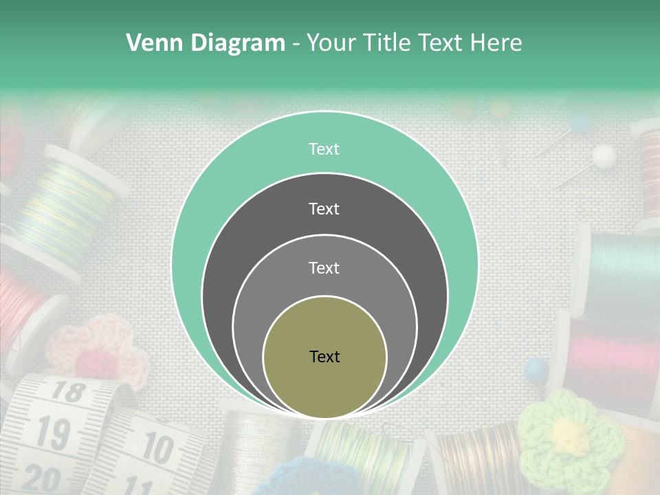 Setting Wooden Gold PowerPoint Template
