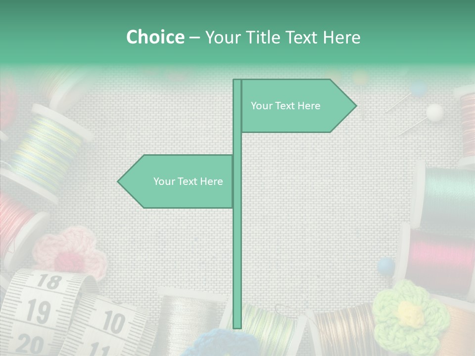 Setting Wooden Gold PowerPoint Template