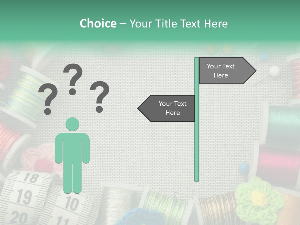 Setting Wooden Gold PowerPoint Template