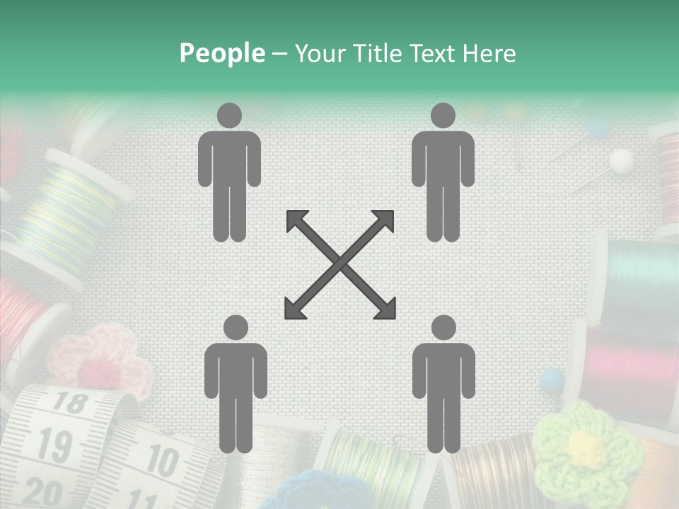 Setting Wooden Gold PowerPoint Template