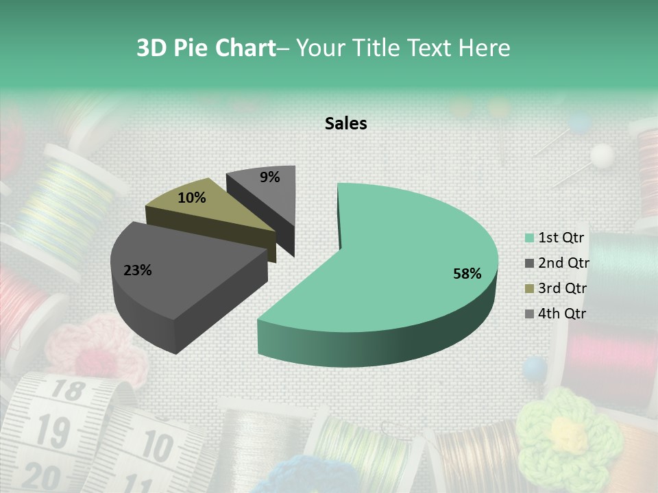 Setting Wooden Gold PowerPoint Template