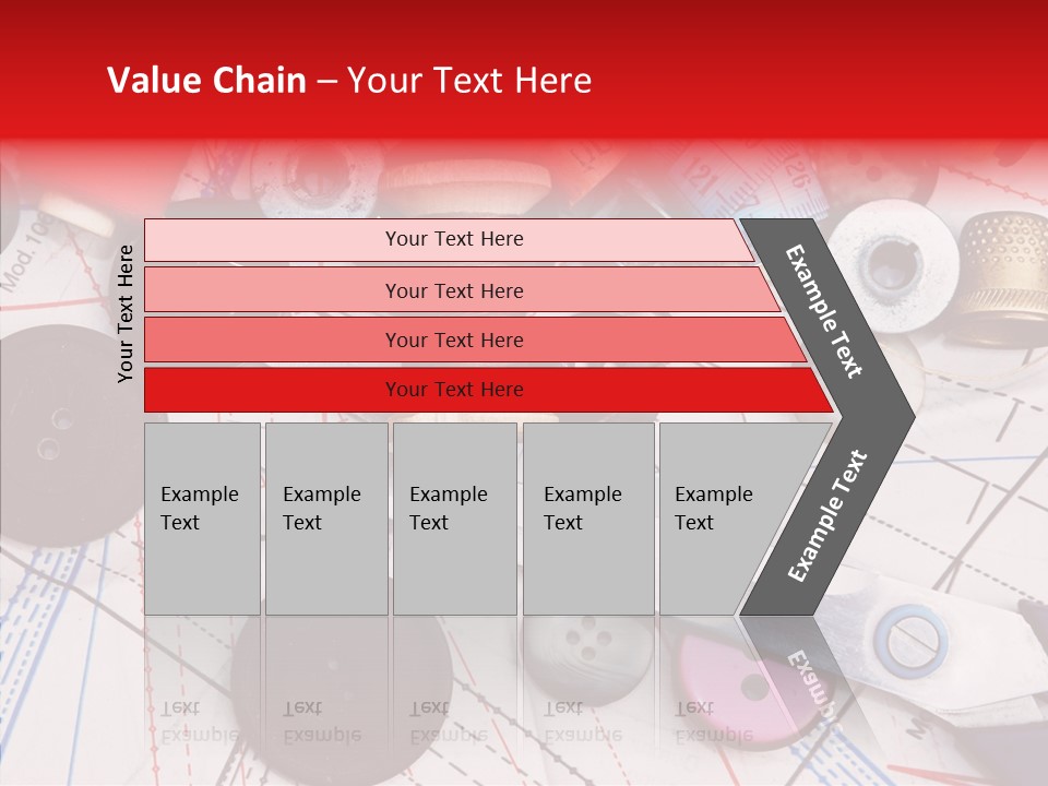 Sew Spool Textile PowerPoint Template