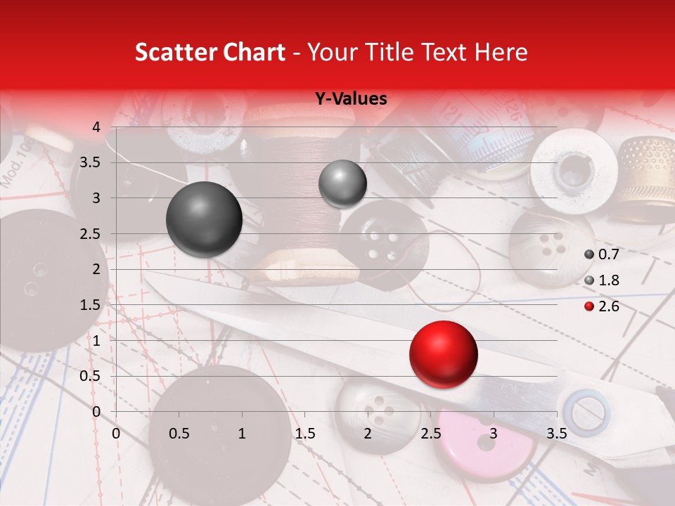 Sew Spool Textile PowerPoint Template