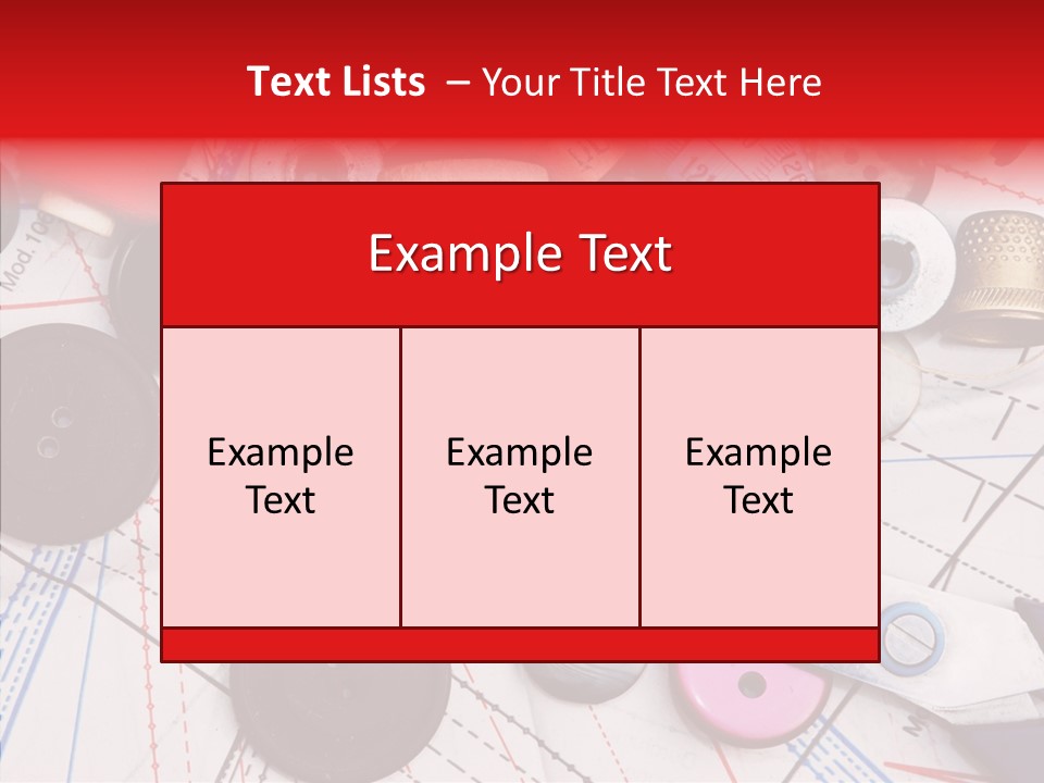 Sew Spool Textile PowerPoint Template