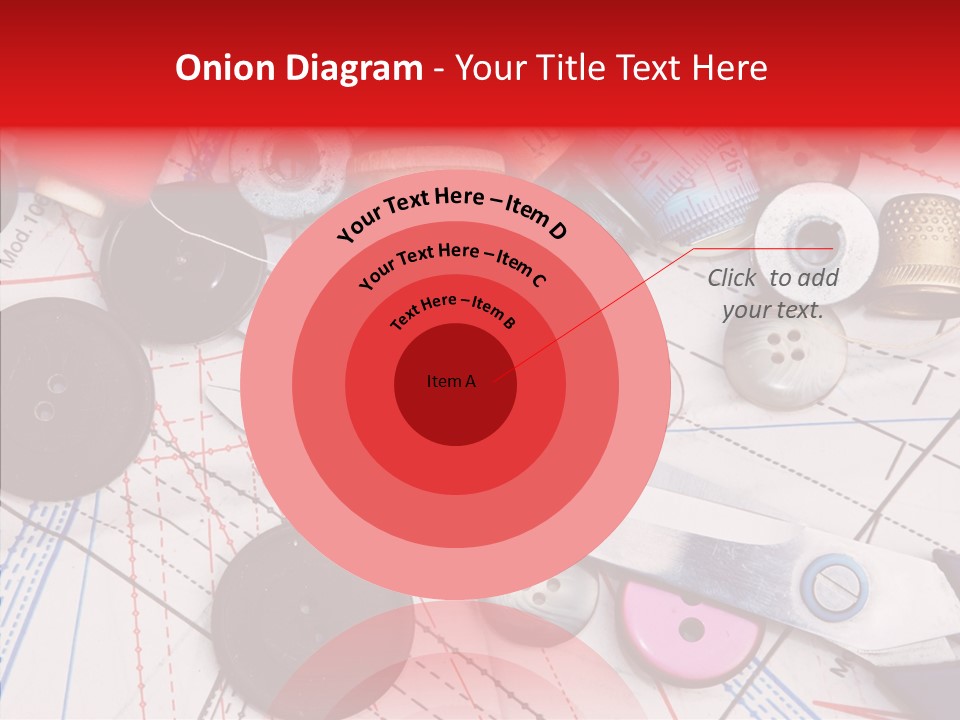 Sew Spool Textile PowerPoint Template