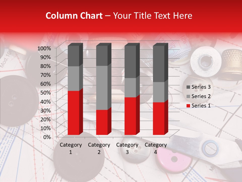 Sew Spool Textile PowerPoint Template