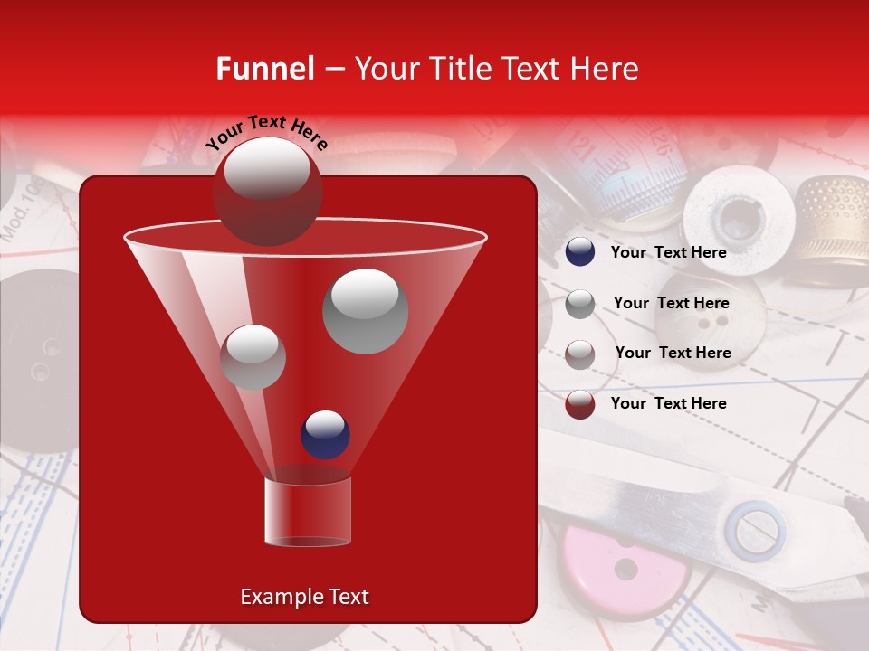 Sew Spool Textile PowerPoint Template