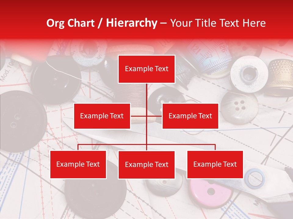 Sew Spool Textile PowerPoint Template