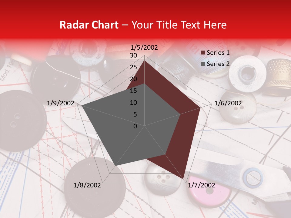 Sew Spool Textile PowerPoint Template