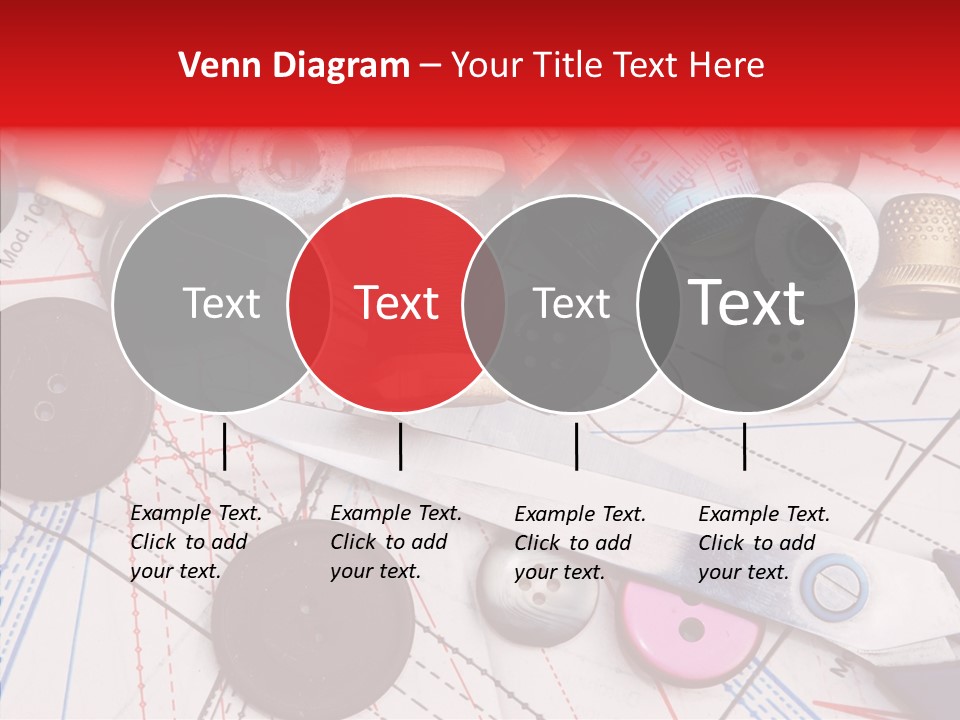 Sew Spool Textile PowerPoint Template