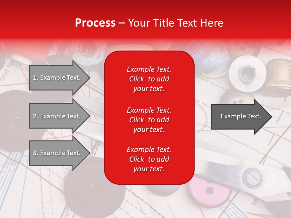 Sew Spool Textile PowerPoint Template