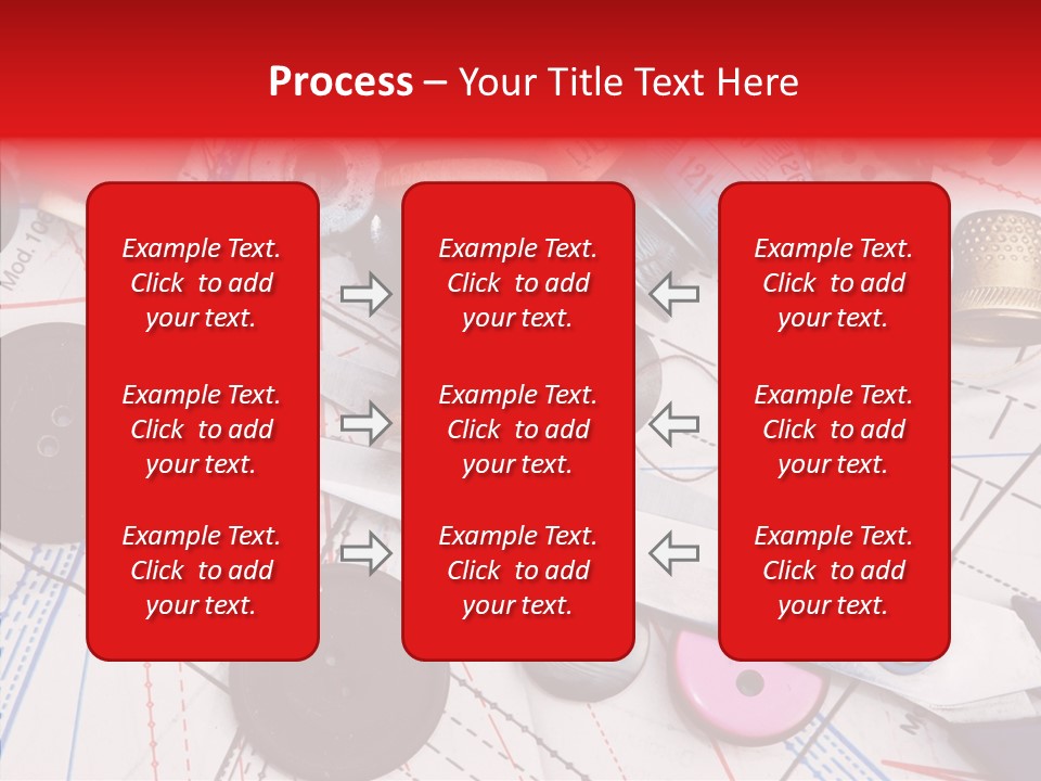 Sew Spool Textile PowerPoint Template