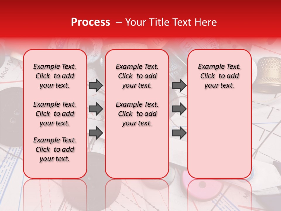 Sew Spool Textile PowerPoint Template