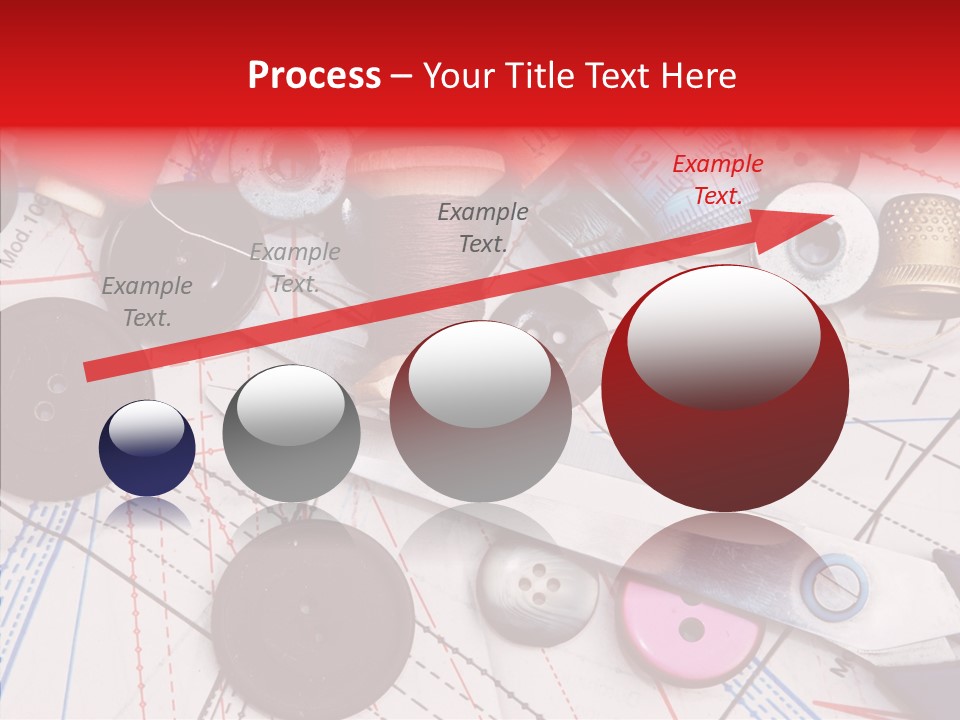 Sew Spool Textile PowerPoint Template