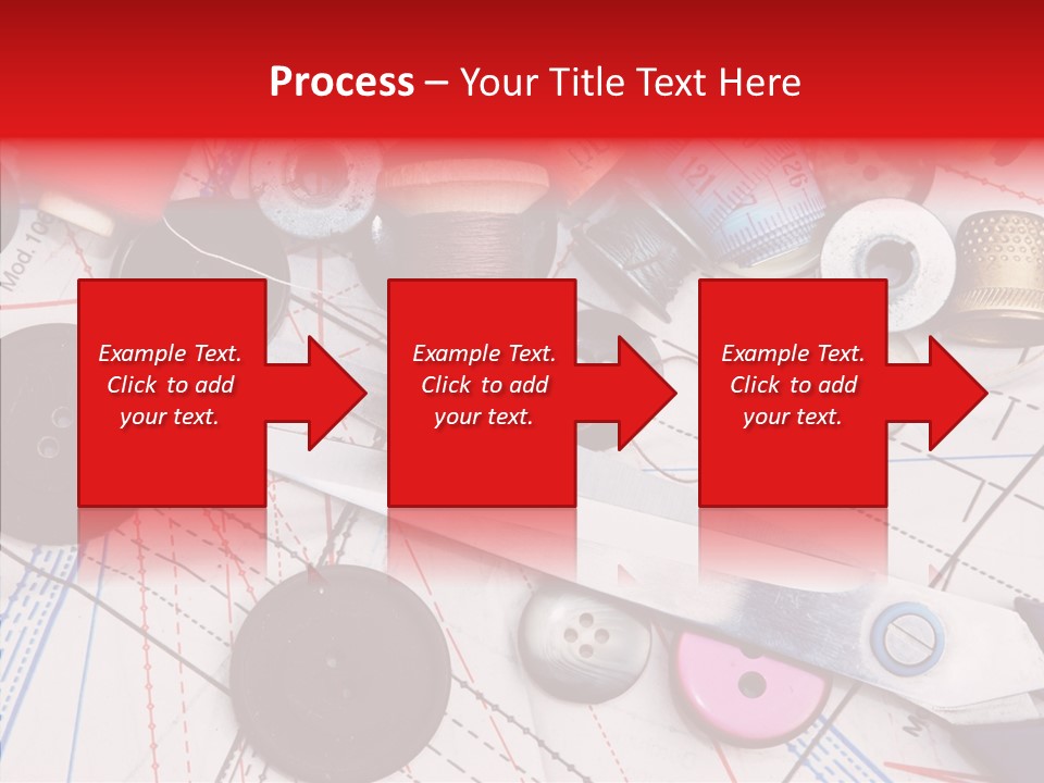 Sew Spool Textile PowerPoint Template