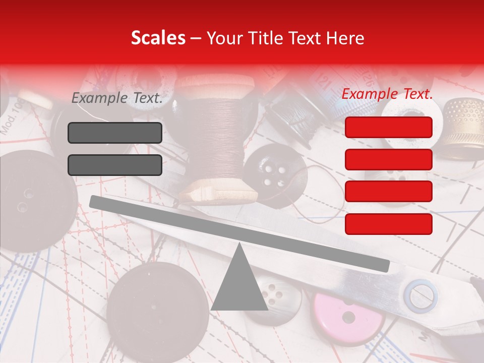 Sew Spool Textile PowerPoint Template