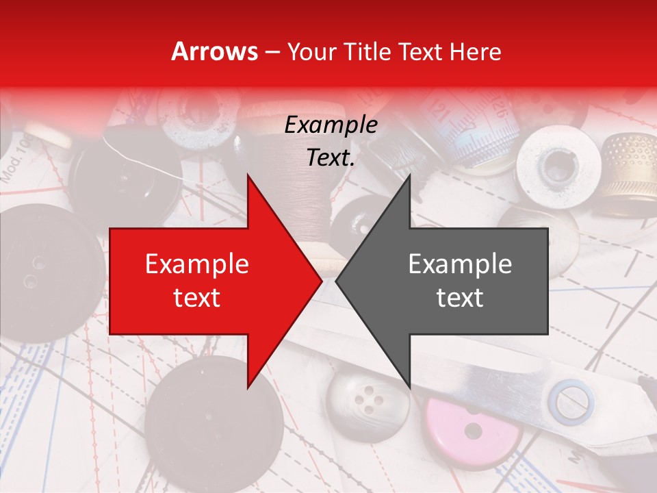 Sew Spool Textile PowerPoint Template
