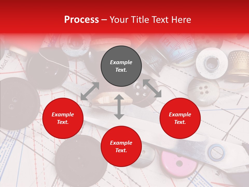 Sew Spool Textile PowerPoint Template