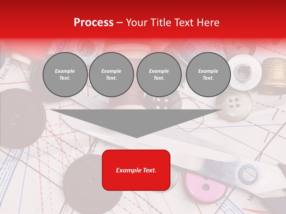 Sew Spool Textile PowerPoint Template