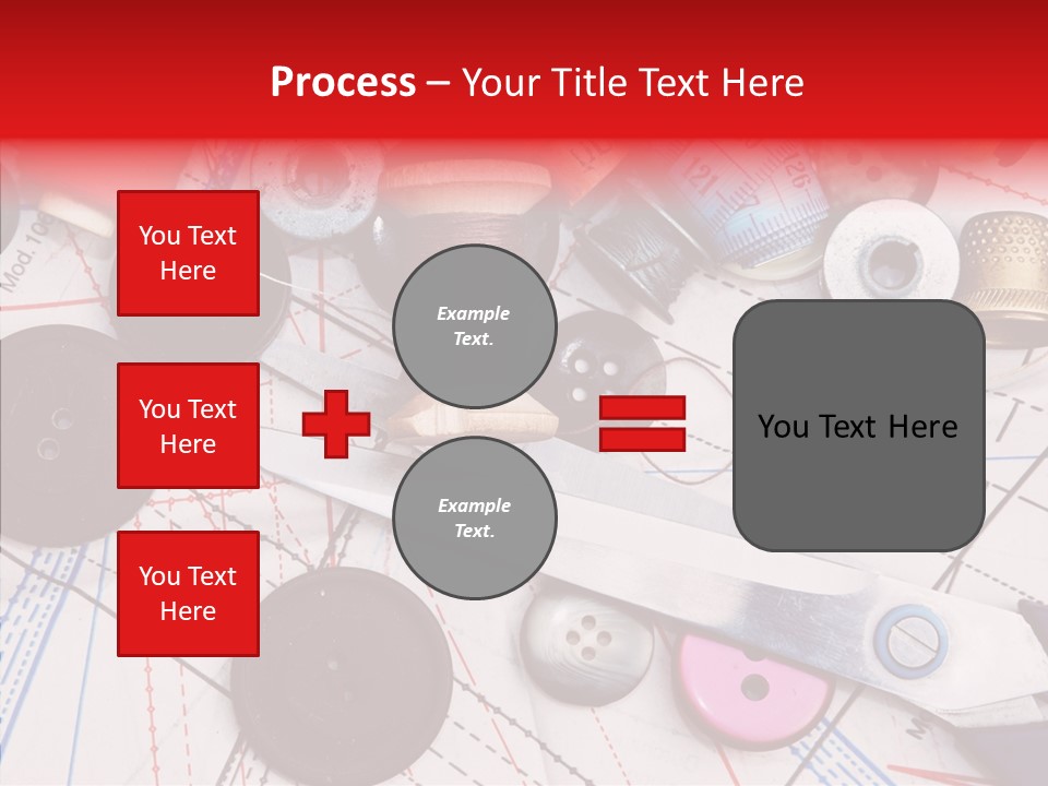 Sew Spool Textile PowerPoint Template