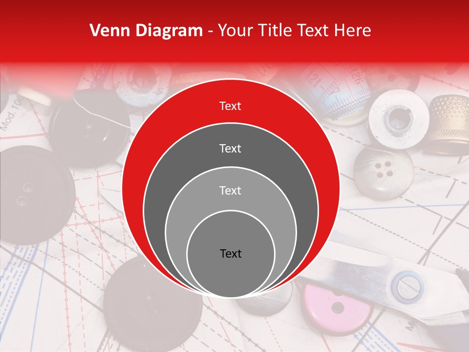 Sew Spool Textile PowerPoint Template