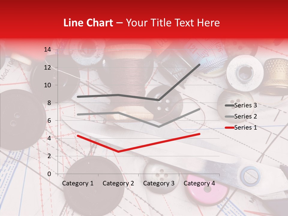 Sew Spool Textile PowerPoint Template