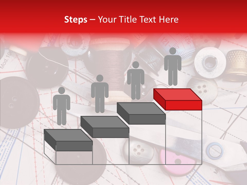 Sew Spool Textile PowerPoint Template