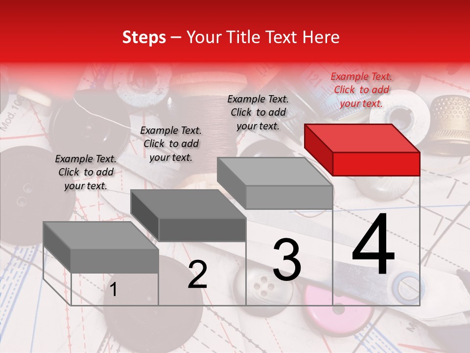 Sew Spool Textile PowerPoint Template