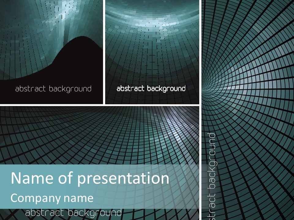 Web Tech Dotted PowerPoint Template