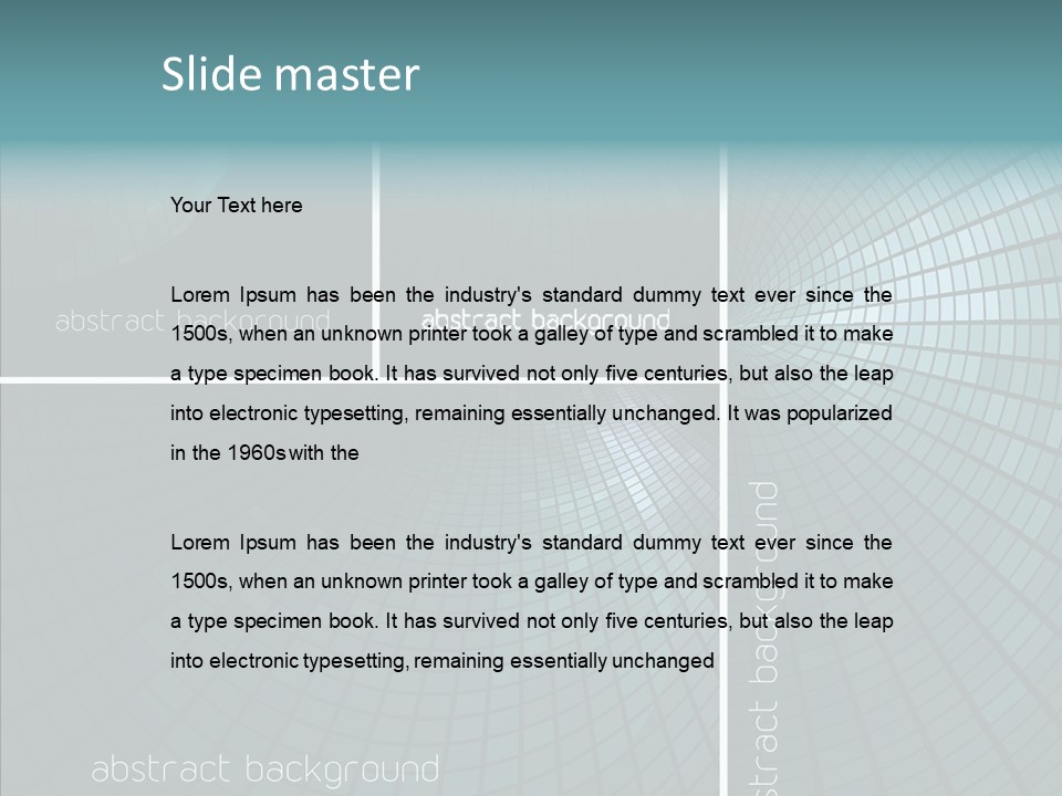 Web Tech Dotted PowerPoint Template