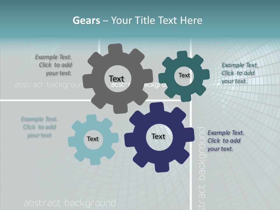 Web Tech Dotted PowerPoint Template