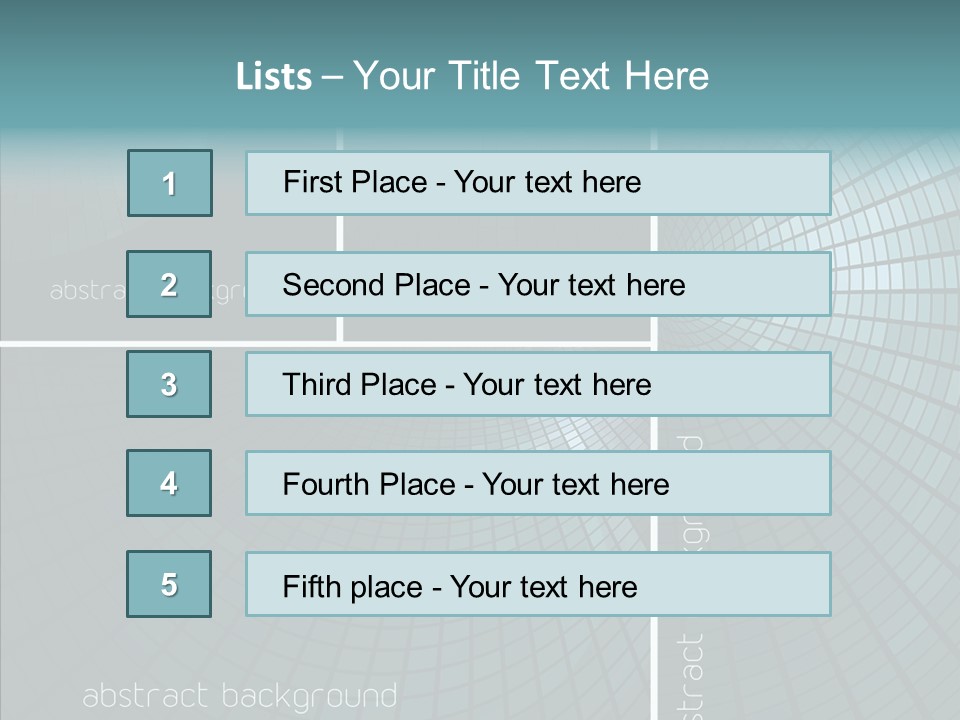 Web Tech Dotted PowerPoint Template