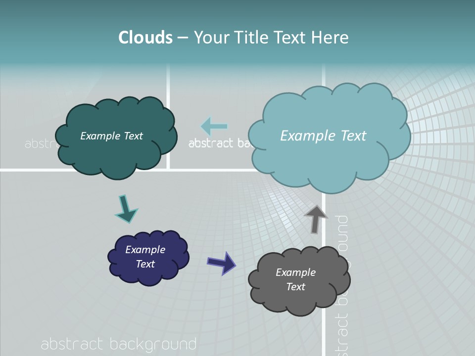 Web Tech Dotted PowerPoint Template