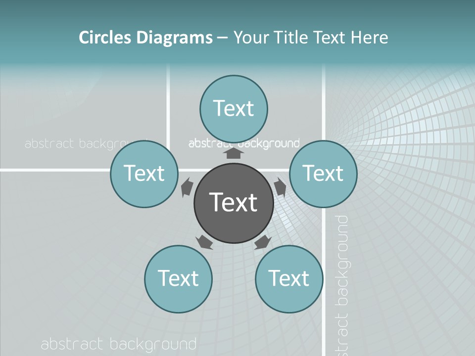 Web Tech Dotted PowerPoint Template