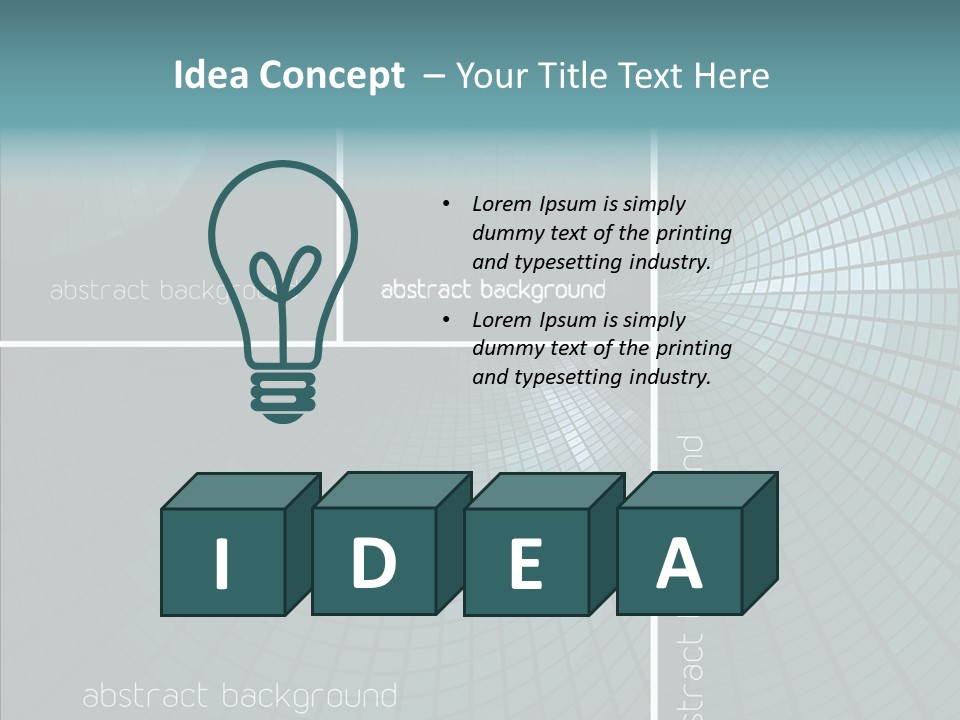 Web Tech Dotted PowerPoint Template