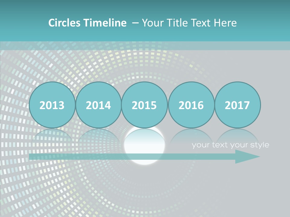 Grid Space Background PowerPoint Template