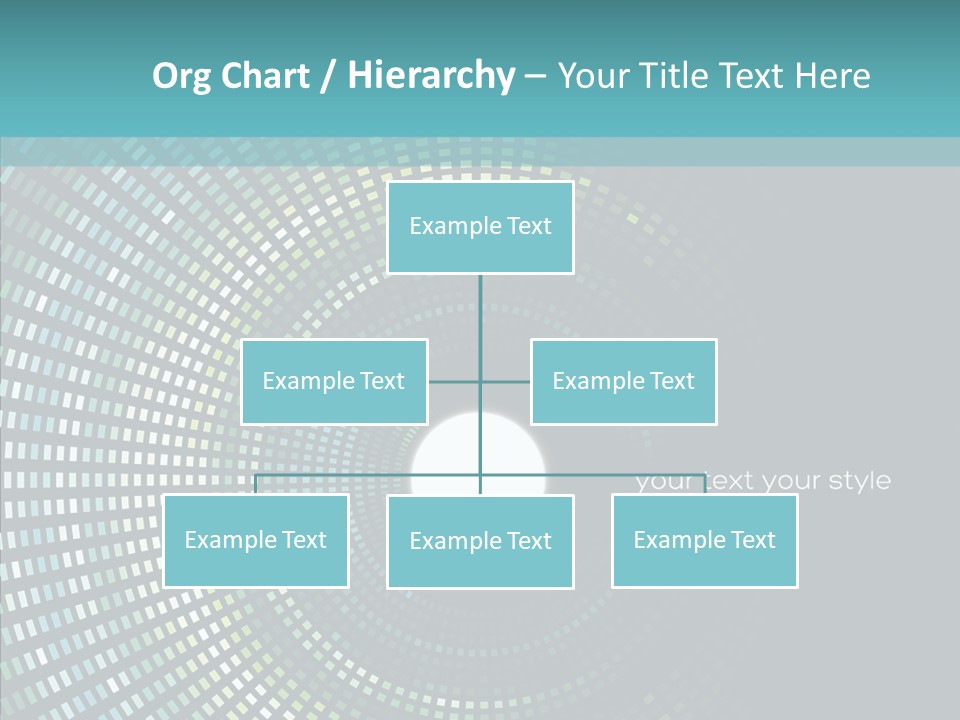 Grid Space Background PowerPoint Template