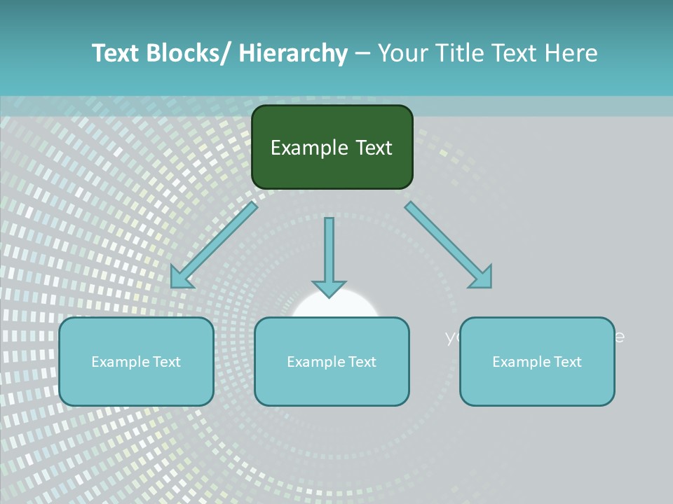 Grid Space Background PowerPoint Template